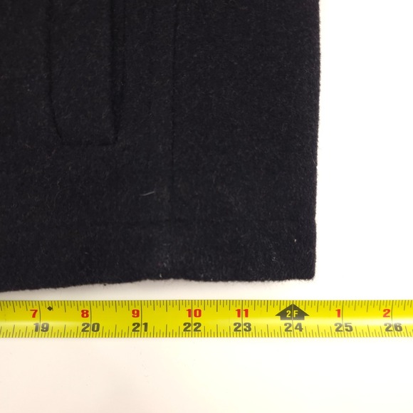 Marc New York Mens Wool Blend Quilted Lined Full Zip Jacket Large Black - Picture 10 of 13